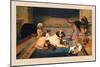 Domestic Scene-William Henry Hamilton Trood-Mounted Art Print