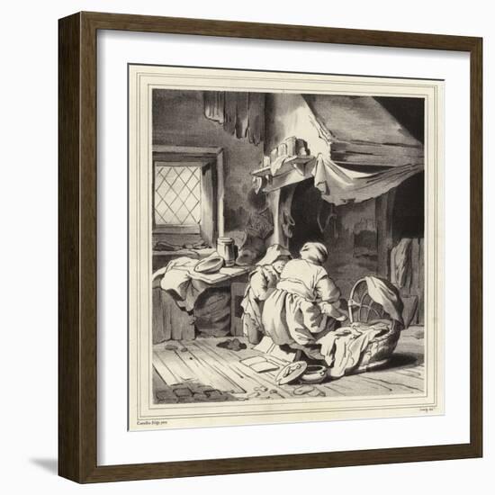 Domestic Scene-Cornelis Bega-Framed Giclee Print