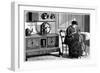 Domestic Sewing Machine Powered by Steam, 1883-null-Framed Premium Giclee Print