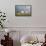 Domestic Sheep, four mule lambs, standing in upland pasture, Cumbria-Wayne Hutchinson-Framed Stretched Canvas displayed on a wall