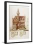 Domestic Villa Design-null-Framed Art Print