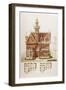 Domestic Villa Design-null-Framed Art Print