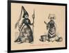 'Domestics of the 15th Century',-John Leech-Framed Giclee Print