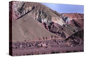 Domeyko Mountains, Called Rainbow Valley, Atacama Desert, Chile-Mallorie Ostrowitz-Stretched Canvas