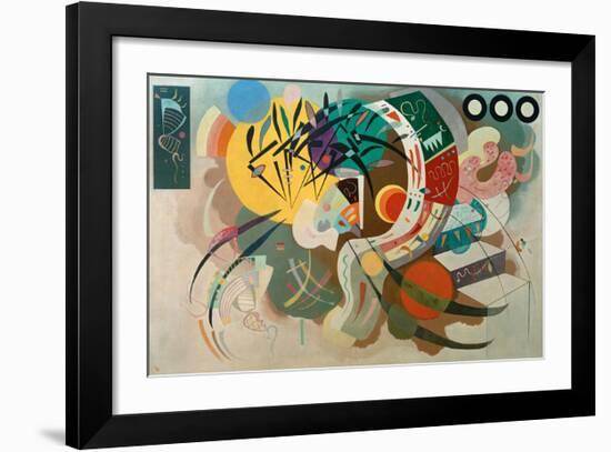 Dominant Curve, 1936-Wassily Kandinsky-Framed Giclee Print