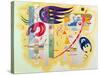 Dominant Violet, 1934-Wassily Kandinsky-Stretched Canvas