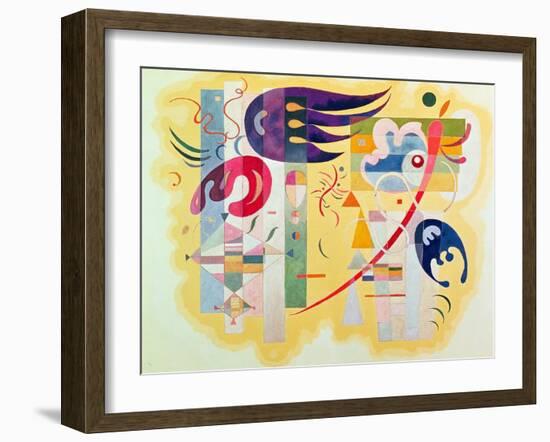 Dominant Violet, 1934-Wassily Kandinsky-Framed Giclee Print