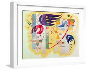 Dominant Violet, 1934-Wassily Kandinsky-Framed Giclee Print