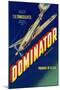 Dominator Brand Produce Crate Label-Found Image Press-Mounted Giclee Print