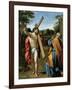 Domine, Quo Vadis?, C. 1602-Annibale Carracci-Framed Giclee Print