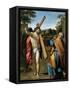 Domine, Quo Vadis?, C. 1602-Annibale Carracci-Framed Stretched Canvas