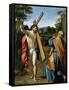 Domine, Quo Vadis?, C. 1602-Annibale Carracci-Framed Stretched Canvas