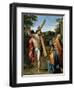 Domine, Quo Vadis?, C. 1602-Annibale Carracci-Framed Giclee Print