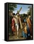 Domine, Quo Vadis?, C. 1602-Annibale Carracci-Framed Stretched Canvas