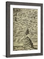 Domingo Gonsales Being Transported To the Moon-Domingo Gonsales-Framed Giclee Print