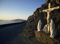 Calvary of Christ Roadside Shrine, Slea Head, County Kerry, Munster, Republic of Ireland, Europe-Dominic Harcourt-webster-Photographic Print