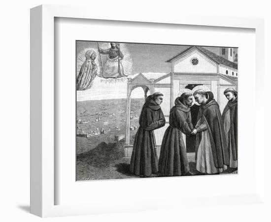Dominic Meets Francis-null-Framed Art Print
