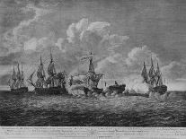 Ships Off Gun Wharf at Portsmouth, 1770-Dominic Serres-Giclee Print
