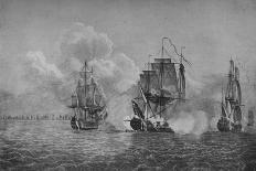 Foudroyant and Pegase Entering Portsmouth Harbour, 1782-Dominic Serres-Giclee Print