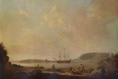 Ships Off Gun Wharf at Portsmouth, 1770-Dominic Serres-Giclee Print