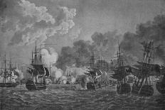 Ships Off the Gun Wharf at Portsmouth, 1770-Dominic Serres-Framed Giclee Print
