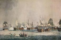 Ships Off Gun Wharf at Portsmouth, 1770-Dominic Serres-Giclee Print