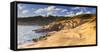 Dominica, Calibishie. the Red Rocks at Pointe Baptiste.-Nick Ledger-Framed Stretched Canvas