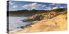 Dominica, Calibishie. the Red Rocks at Pointe Baptiste.-Nick Ledger-Stretched Canvas