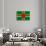 Dominica Flag Design with Wood Patterning - Flags of the World Series-Philippe Hugonnard-Art Print displayed on a wall