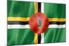 Dominica Flag-daboost-Mounted Art Print
