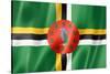 Dominica Flag-daboost-Stretched Canvas