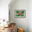 Dominica Flag-daboost-Framed Art Print displayed on a wall