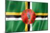 Dominica Flag-daboost-Mounted Art Print