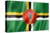 Dominica Flag-daboost-Stretched Canvas