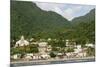 Dominica, Roseau, View of Villages South of Roseau on the Green Hills-Anthony Asael-Mounted Photographic Print