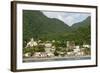 Dominica, Roseau, View of Villages South of Roseau on the Green Hills-Anthony Asael-Framed Photographic Print