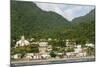 Dominica, Roseau, View of Villages South of Roseau on the Green Hills-Anthony Asael-Mounted Photographic Print