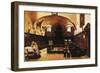 Dominican Friar in the Convent of Santa Monica in Florence, 1875-Odoardo Perini-Framed Giclee Print