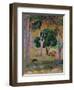 Dominican Landscape Or, Landscape with a Pig and Horse, 1903-Paul Gauguin-Framed Giclee Print