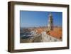 Dominican Monastery Bell Tower and Old Town Rooftops-Frank Fell-Framed Photographic Print