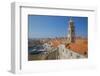 Dominican Monastery Bell Tower and Old Town Rooftops-Frank Fell-Framed Photographic Print