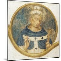 Dominican Order Genealogical Tree with Portrait of Pope Benedict XI-null-Mounted Giclee Print