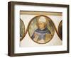 Dominican Order Genealogical Tree with Portrait of St. Albert, Detail from Crucifixion with Saints-Fra Angelico-Framed Giclee Print