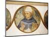 Dominican Order Genealogical Tree with Portrait of St. Albert, Detail from Crucifixion with Saints-Fra Angelico-Mounted Giclee Print