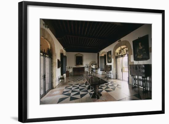 Dominican Republic, Colonial City of Santo Domingo, Alcazar De Colon, Interior-null-Framed Giclee Print