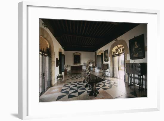 Dominican Republic, Colonial City of Santo Domingo, Alcazar De Colon, Interior-null-Framed Giclee Print