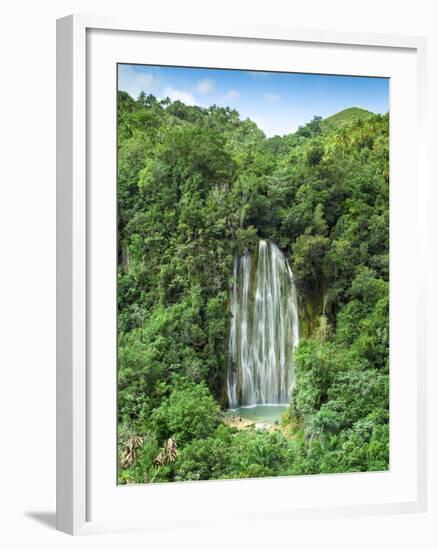 Dominican Republic, Eastern Peninsula De Samana, El Limon Waterfall-Jane Sweeney-Framed Photographic Print