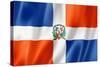 Dominican Republic Flag-daboost-Stretched Canvas