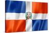 Dominican Republic Flag-daboost-Stretched Canvas