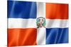 Dominican Republic Flag-daboost-Stretched Canvas